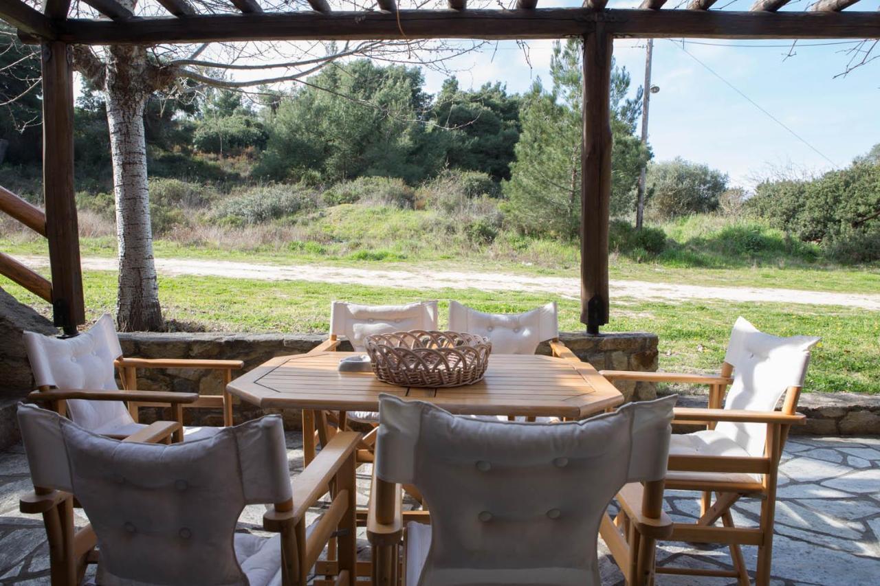 Villa Achilles, Trani Ammouda Beach #Feelslikehome 奥马斯帕纳吉亚斯 外观 照片